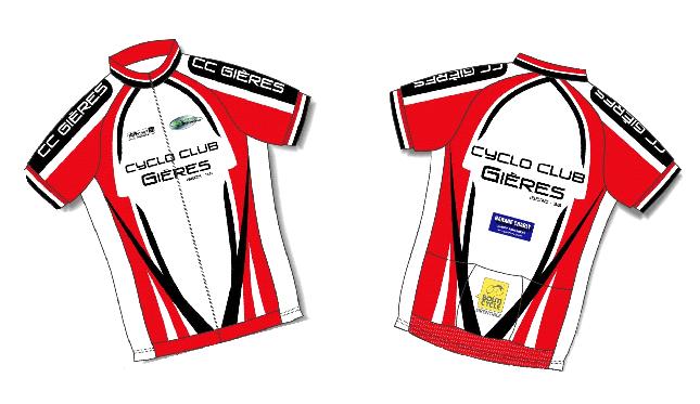 Maillot Cyclo Club GIERES 2012